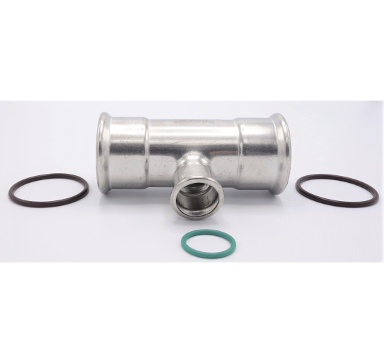 Pièce en T, pressage, réduite F/F/F 54_28_54