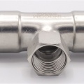 Pièce en T, pressée, F/F(filetage intérieur)/F 35_3/4"_35