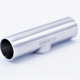 Pièces T courtes, à souder DN20 (22 x 1,5 mm), acier inoxydable