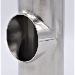 Pièces T courtes, inox,  à souder DN65 (70x2mm)