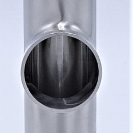 Pièces T longues, à souder, norme DIN, inox