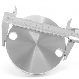 Pieds en acier inoxydable, réglables en hauteur, avec articulation| D100 M16 100 mm