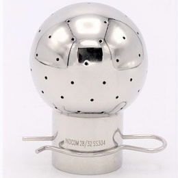 Pomme de douche, à souder, fixe, de goupille | 28/32 mm, diamètre de la sphère 53 mm