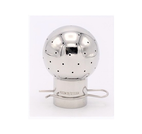 Pomme de douche, à souder, fixe, de goupille | 28/32 mm, diamètre de la sphère 53 mm