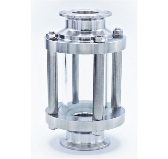 potrubní průhledítko, clamp, DN25