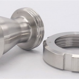 Réducteurs concentriques Union 11851, DIN DN50/32, acier inoxydable