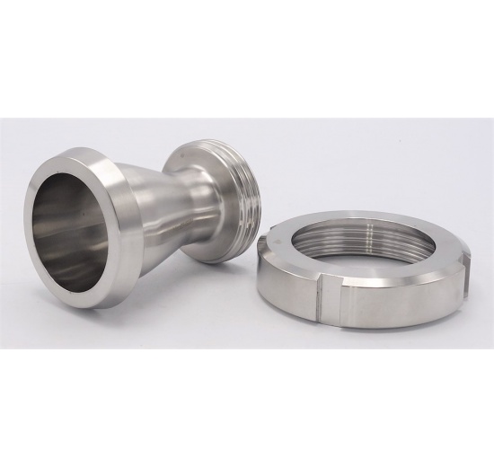 Réducteurs concentriques Union 11851, DIN DN50/32, acier inoxydable