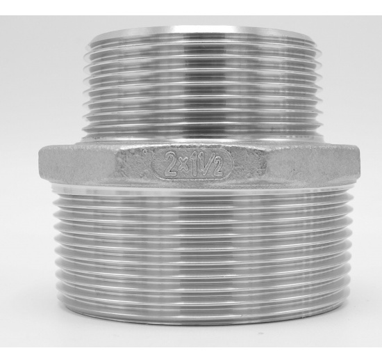 Réduction de filetage de l'extérieur/de l'extérieur type 341 2"x6/4" inox