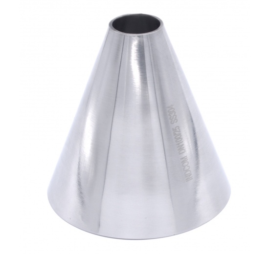 Réductions concentriques, à souder S-S, courtes DN100/25(L=105mm) inox