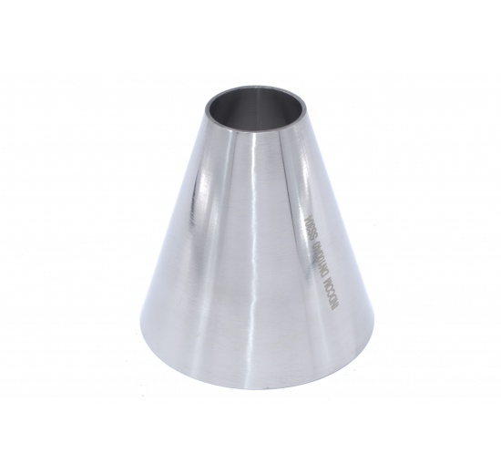 Réductions concentriques, à souder S-S, courtes DN100/40(L=105mm), inox