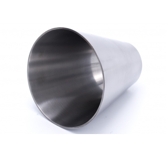 Réductions concentriques, à souder S-S, courtes|DN100/50(L=105mm) axier inoxydable