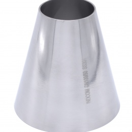 Réductions concentriques, à souder S-S, courtes DN100/50(L=105mm), inox