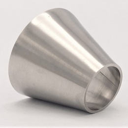 Réductions concentriques, à souder S-S, courtes DN50/25, acier inoxydable