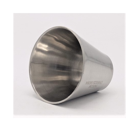 Réductions concentriques, à souder S-S, courtes DN50/25, inox