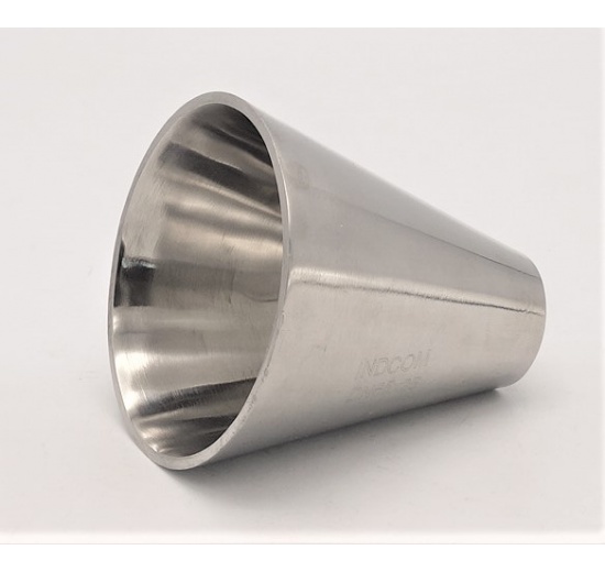 Réductions concentriques, à souder S-S, courtes DN65/25, acier inoxydable