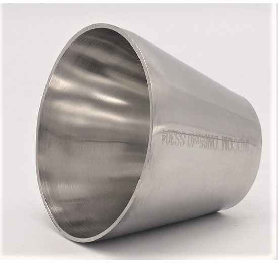 Réductions concentriques, à souder S-S, courtes DN65/40, acie inoxydable