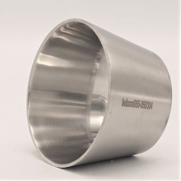 Réductions concentriques, à souder S-S, courtes DN65/50, acier inoxydable
