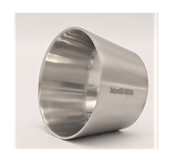 Réductions concentriques, à souder S-S, courtes DN65/50, acier inoxydable