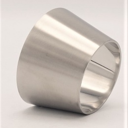 Réductions concentriques, à souder S-S, courtes DN65/50, inox