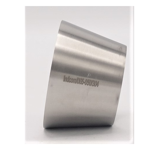 Réductions concentriques, à souder S-S, courtes DN65/50