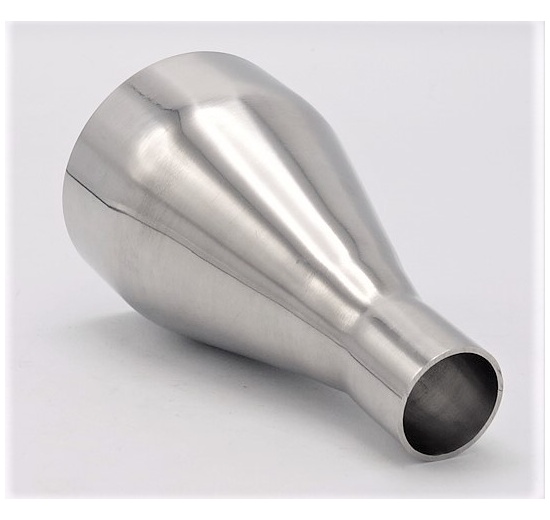 Réductions concentriques, à souder S-S, longues DN 65/25, inox