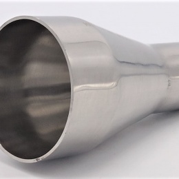 Réductions concentriques, à souder S-S, longues DN 65/40 inox