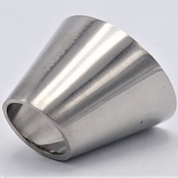 Réductions excentriques, à souder, courtes DN40/20, acier inoxydable