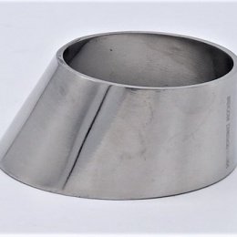 Réductions excentriques, à souder, courtes DN65/50