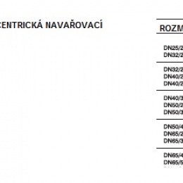 Réductions excentriques, à souder, courtes