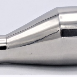 Réductions excentriques, à souder, inox, longues DN 65/32