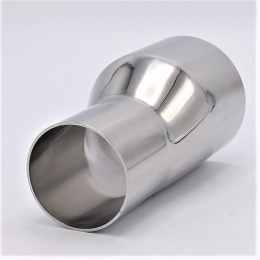 Réductions excentriques, à souder, longues DN 65/50, acier inoxydable