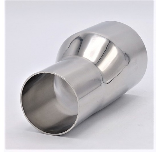 Réductions excentriques, à souder, longues DN 65/50, acier inoxydable