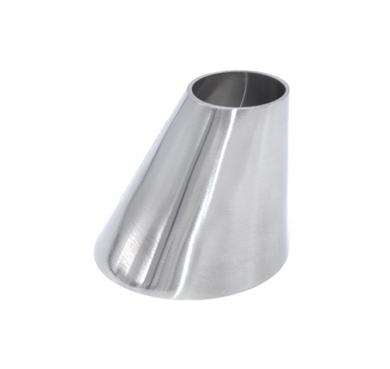 Redukce excentrické, navařovací, krátké, nerezové