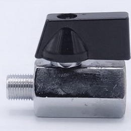 Robinet à tournant sphérique MINI BRASS à débit réduit, monobloc, fileté | 1/8”