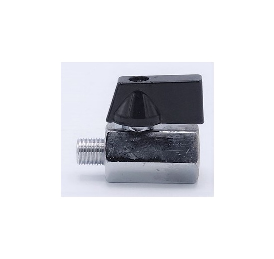 Robinet à tournant sphérique MINI BRASS à débit réduit, monobloc, fileté | 1/8”