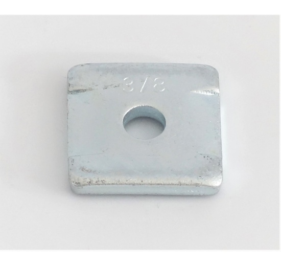 Rondelle carrée galvanisée