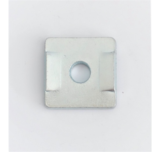 Rondelle carrée galvanisée