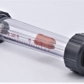 Rotamètre à flotteur, 0.005~0.05 m3/heure, filetage intérieur BSP 1/2"