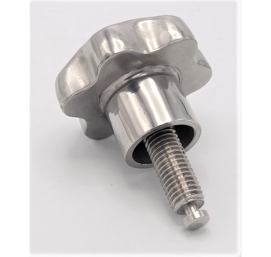 Roue de commande de secours pour valve à membrane, acier inoxydable