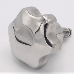 Roue de commande de secours pour valve à membrane, inox