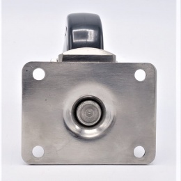 Roulettes de transport, acier inoxydable, diamètre 100 mm