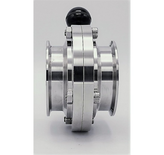 sanitaire CLAMP vanne papillon