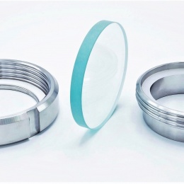 Sanitaire union verre de vue, à souder S-S Achevée