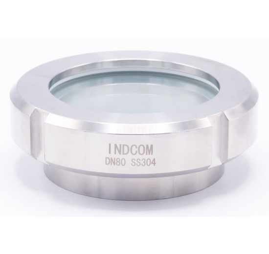 Sanitaire union verre de vue, à souder S-S | DN80