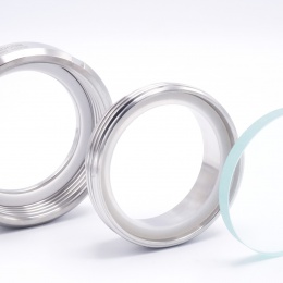 Sanitaire union verre de vue, à souder S-S