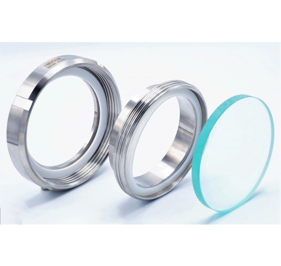 Sanitaire union verre de vue, à souder S-S