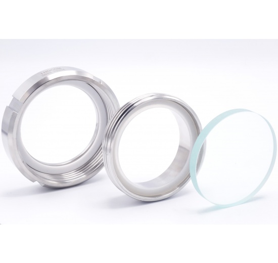 Sanitaire union verre de vue, à souder S-S