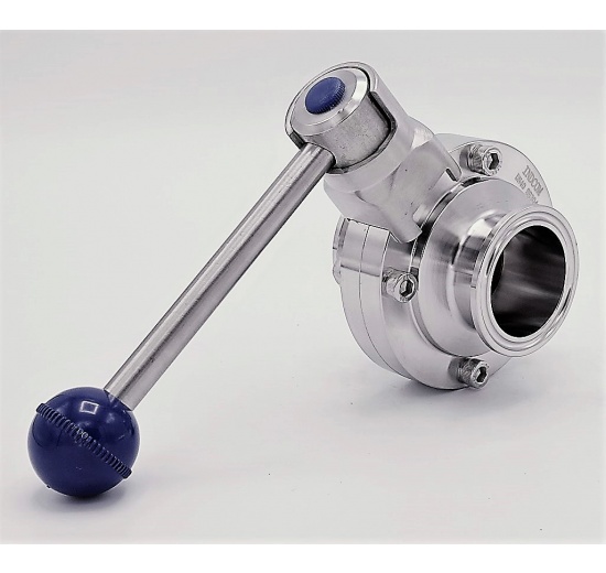 sanitaire vanne papillon indcom