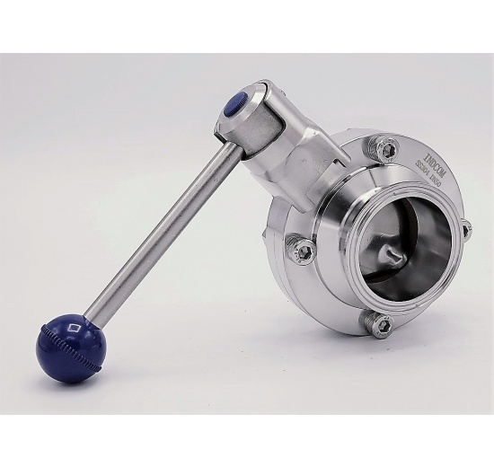 sanitaire vanne papillon inox DN 50