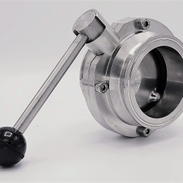 sanitaire vanne papillon inox